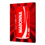 Share a Coke with Madonna // Coca Cola (12"H x 8"W x 0.75"D)