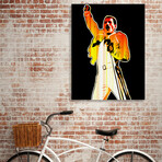 Freddie Mercury (10"H x 8"W x 0.75"D)