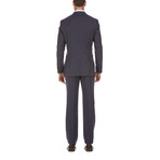 Slim Fit 2-Piece Striped Wool-Blend Suit // Navy (36R)