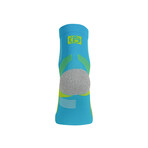 Performance Quarter Socks // Turquoise (M)