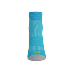 Performance Quarter Socks // Turquoise (M)