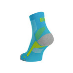 Performance Quarter Socks // Turquoise (M)