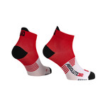 Performance Ankle Socks // Red (L)