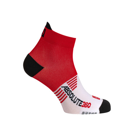 Performance Ankle Socks // Red (S)