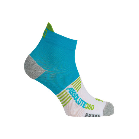 Performance Ankle Socks // Turquoise (S)