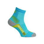 Performance Quarter Socks // Turquoise (M)