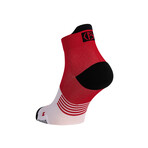 Performance Ankle Socks // Red (L)