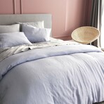 French Linen Duvet Cover // Sky (Full/Queen)