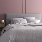 French Linen Duvet Cover // Dove (Full/Queen)