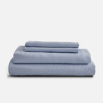 French Linen Sheet Set // Sky (Queen)