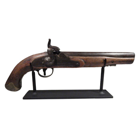 Large British Percussion Pistol by Henry Elwell // c. 1810 - 1812