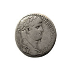 Large Silver Coin of Nero // Roman Empire, 63-64 AD