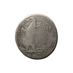 Large Silver Coin of Nero // Roman Empire, 63-64 AD