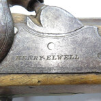 Large British Percussion Pistol by Henry Elwell // c. 1810 - 1812