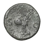 Nero, 54-68 AD // Large Roman Bronze Coin