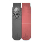 Crew Socks // Mismatched Skull