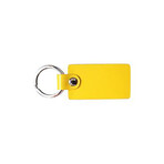 Italian Napa Leather Keychain (Black)