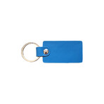 Italian Napa Leather Keychain (Black)