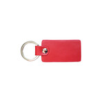 Italian Napa Leather Keychain (Black)