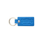 Italian Napa Leather Keychain (Black)