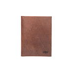 Antique Passport Holder // Brown