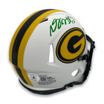 Davante Adams // Green Bay Packers // Signed Lunar Mini Helmet