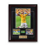 Neymar // Brazil // Signed + Framed Photograph