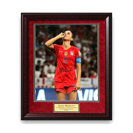 Alex Morgan // USA // Signed Photo + Framed
