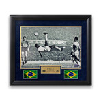 Pelé // Brazil // Autographed Photograph + Framed