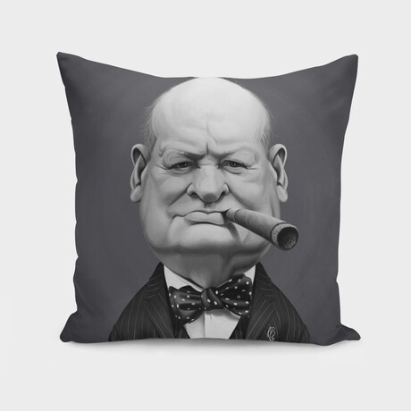 Winston Churchill (14"H x 14"W)