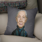 Jane Goodall (14"H x 14"W)