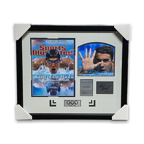 Michael Phelps // USA Olympics // Fascimilie Signature