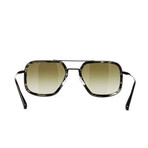 Men's PR57XS Sunglasses // Striped Gray + Black