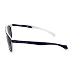 Hugo Boss // Men's 1115-S-4NZ Sunglasses // Blue + Gray