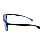 Men's 1115-S Sunglasses // Black + Blue