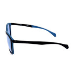 Men's 1140-F-S Sunglasses // Black + Blue