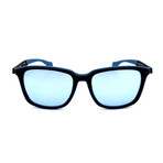 Men's 1140-F-S Sunglasses // Black + Blue