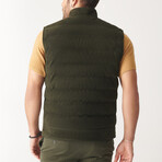 Otis Sport Suede Vest // Green (XL)