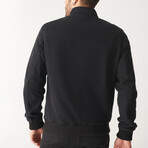 Aspen Sport Suede Leather Jacket // Black (S)