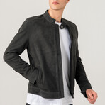 Christian Sports Suede Jacket // Anthracite (S)