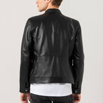 Pierre Classic Suede Jacket // Black (XS)