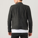 Christian Sports Suede Jacket // Anthracite (S)