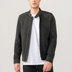 Christian Sports Suede Jacket // Anthracite (S)