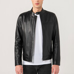 Pierre Classic Suede Jacket // Black (XS)