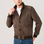 Baron Sports Suede Jacket // Brown (XL)