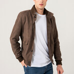 Baron Sports Suede Jacket // Brown (XL)