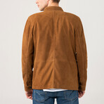 Carlos Sports Suede Jacket // Tan (S)