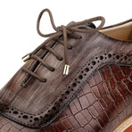 Oxford Sneaker // Croc Brown (US: 8)