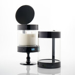 A.L.E.C // Automated Safe Candle Holder // Boundless Black (Small Holder)