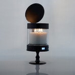 A.L.E.C // Automated Safe Candle Holder // Boundless Black (Small Holder)